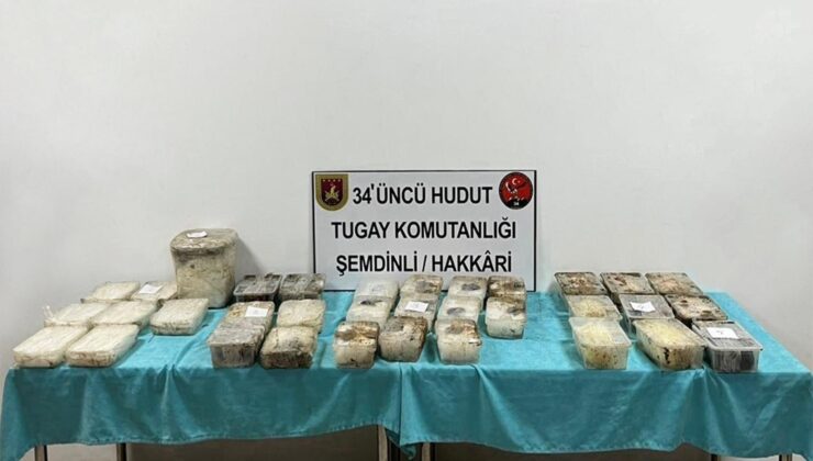 Milli Savunma Bakanlığı, İran Hudut Hattında 81 Kilo 133 Gram Uyuşturucu Ele Geçirdi