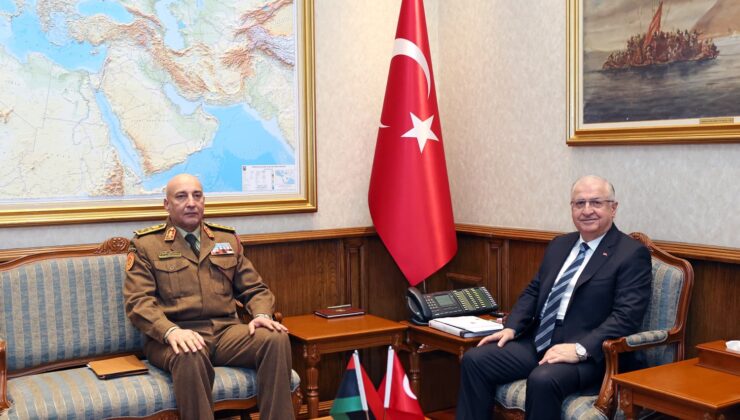 Bakan Güler, Libya Genelkurmay Başkanı Al-Haddad’ı Kabul Etti