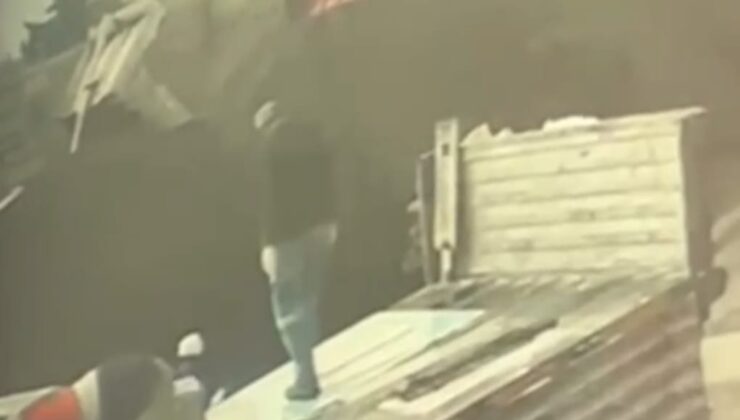 TIR Üzerindeki İşçiye Şimşek Çarptı!