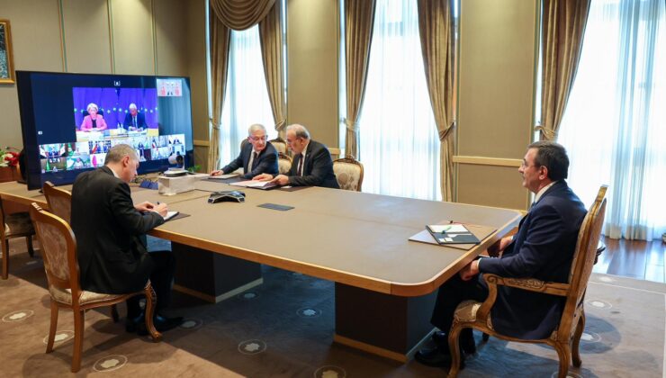 Cumhurbaşkanı Yardımcısı Yılmaz, AB Liderler Toplantısı’na Katıldı