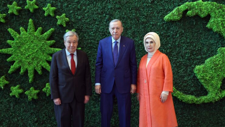 Emine Erdoğan’dan Guterres’in Barış Ödülüne Tebrik