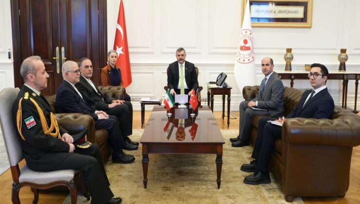 İçişleri Bakanı Mustafa Çiftçi, İran’ın Ankara Büyükelçisi Zadeh’i Kabul Etti