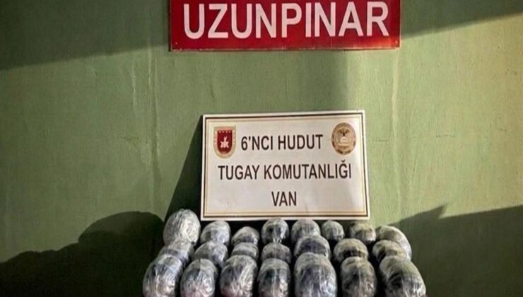 Van ve Hatay Hudut Hattında Uyuşturucu Operasyonu