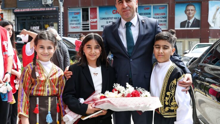 Tunceli’de 23 Nisan Heyecanı: Vali Koltuğu Arya Yeroğlu’na Emanet