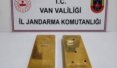 Van’da 13,6 Milyon TL Değerinde Külçe Altın Ele Geçirildi