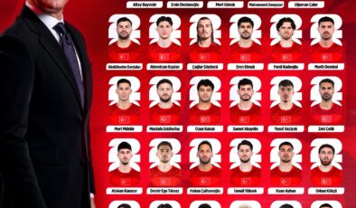 A Milli Futbol Takımı’nın 2026 FIFA Dünya Kupası Geniş Aday Kadrosu Açıklandı