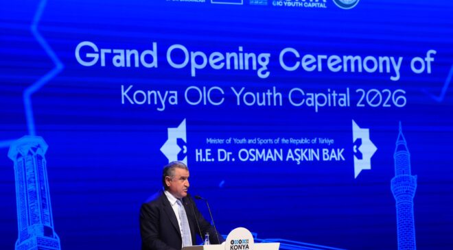 2026 İslam İşbirliği Gençlik Başkenti Konya: Açılış Töreni Gerçekleştirildi