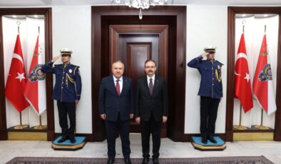 Siirt Valisi Kemal Kızılkaya’dan Emniyet Genel Müdürü Ali Fidan’a Hayırlı Olsun Ziyareti