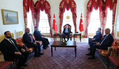 Cumhurbaşkanı Erdoğan, Türkiye Ermenileri Patriği Maşalyan’ı Kabul Etti