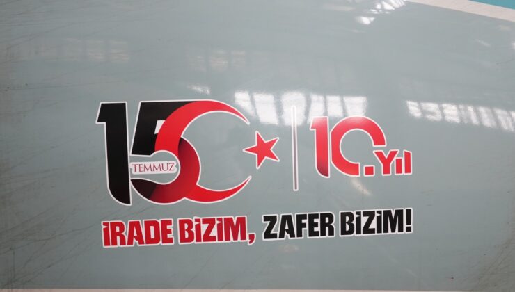 Bakan Uraloğlu Duyurdu: 15 Temmuz’un 10. Yılı Logosu Yüksek Hızlı Trenlerde Yer Alacak