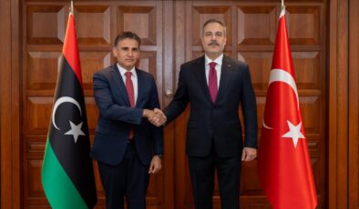 Bakan Fidan, Libya Genelkurmay Başkan Vekili Nemruş İle Görüştü