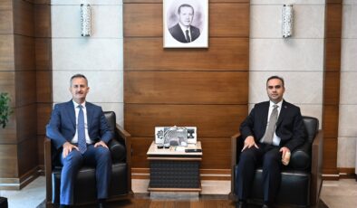 Bakan Kacır Savunma Sanayii Başkanı Görgün’ü Kabul Etti